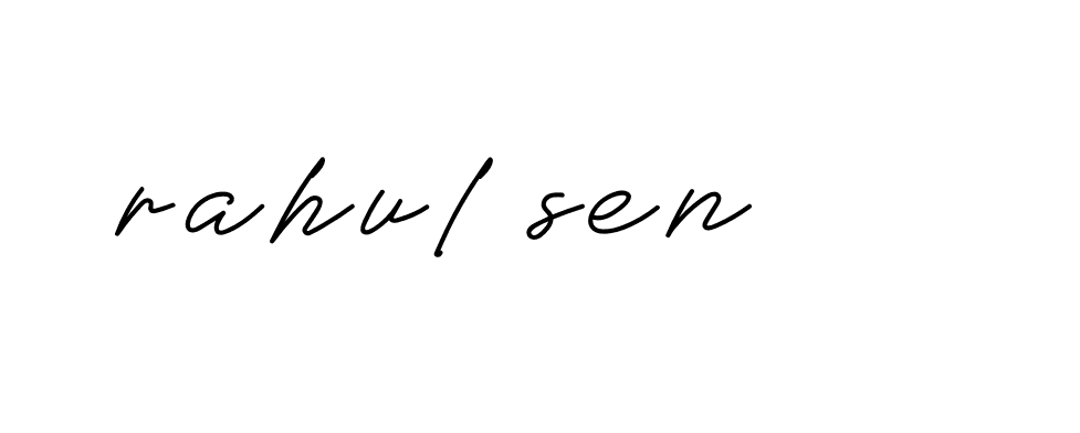 Signature of rahul-sen