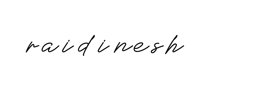 Signature of raidinesh