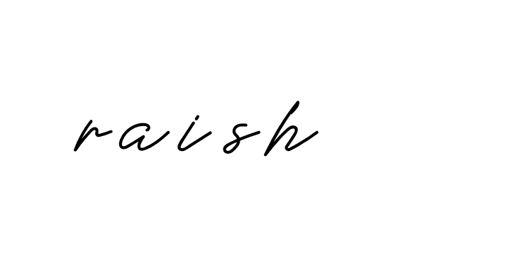 Signature of raish