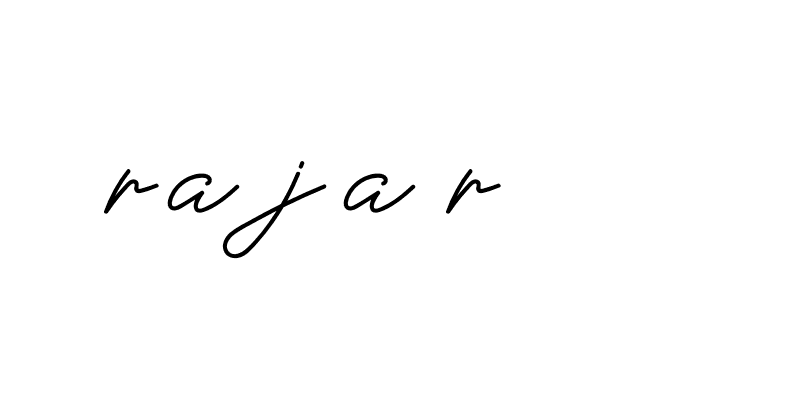 Signature of raja-r