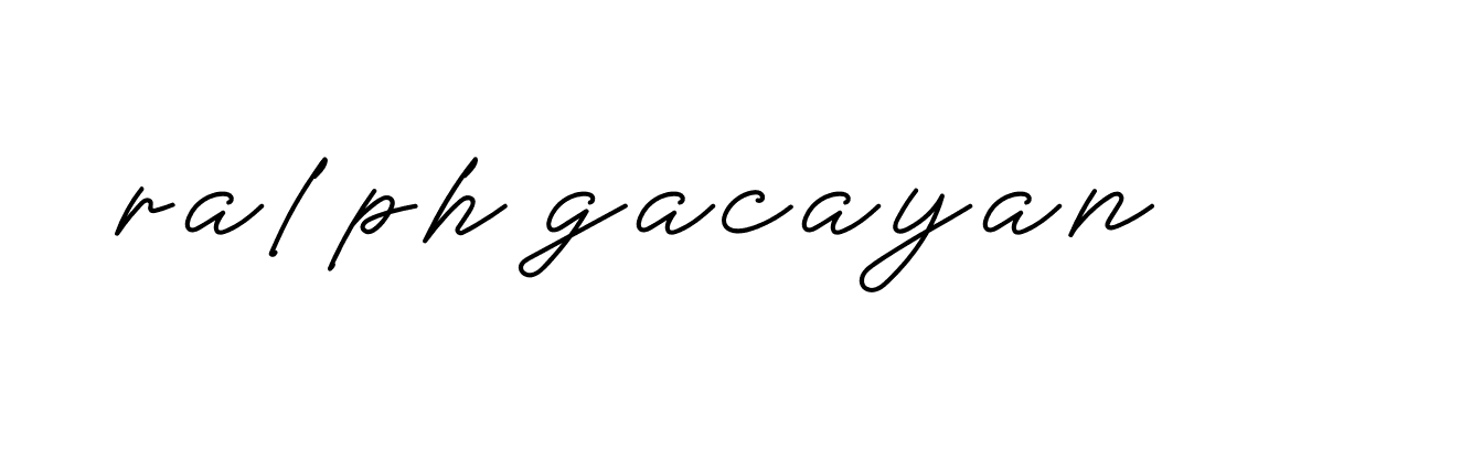 Signature of ralph-gacayan