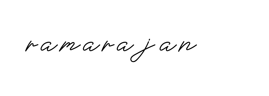 Signature of ramarajan