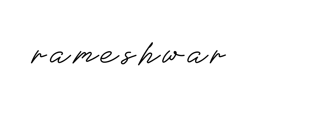 Signature of rameshwar