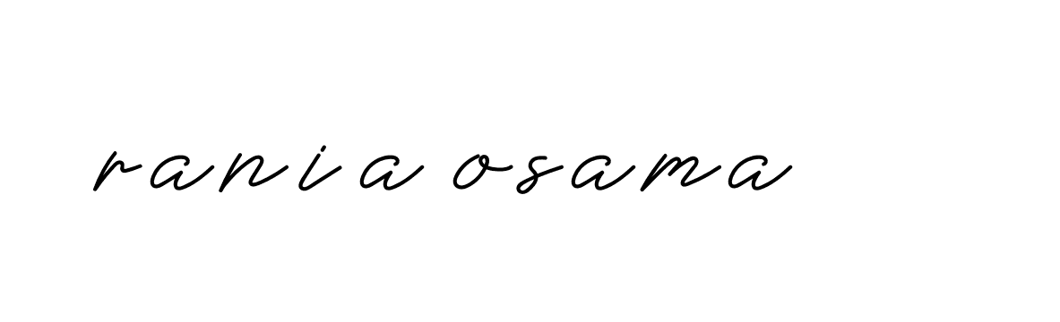 Signature of rania-osama