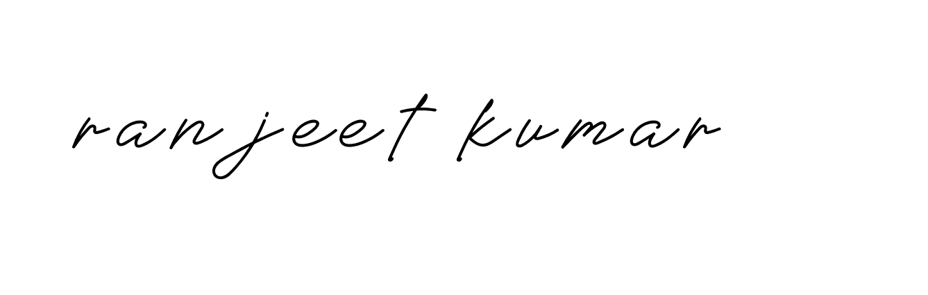 Signature of ranjeet-kumar