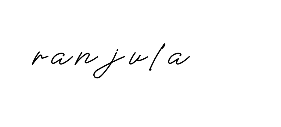 Signature of ranjula