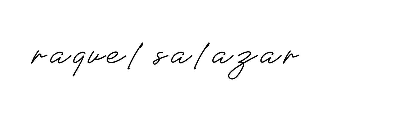 Signature of raquel-salazar-