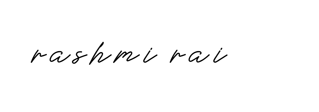 Signature of rashmi-rai