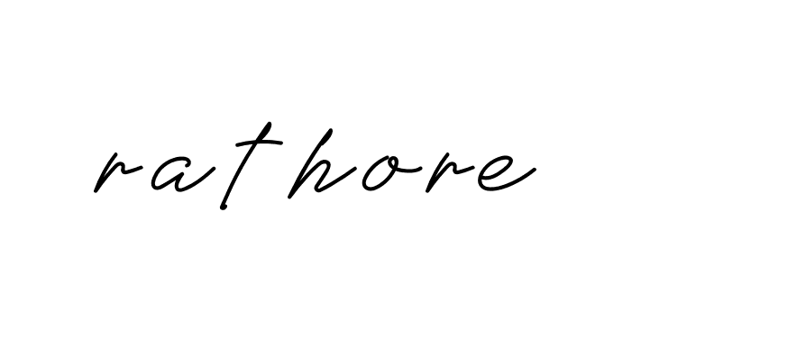 Signature of rathore