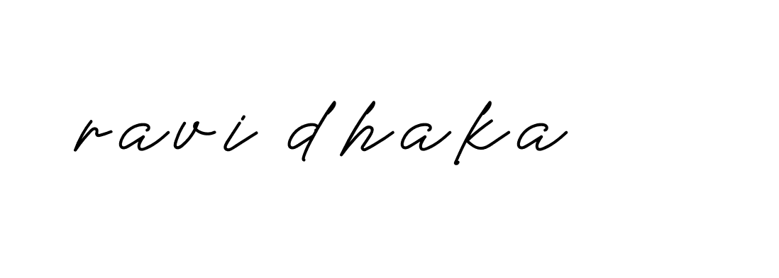 Signature of ravi-dhaka