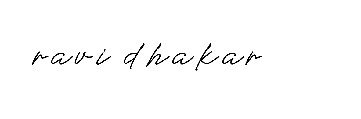 Signature of ravi-dhakar-