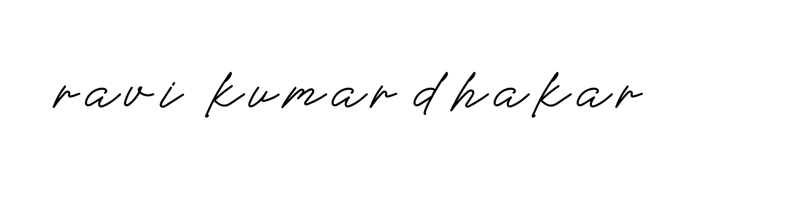 Signature of ravi-kumar-dhakar