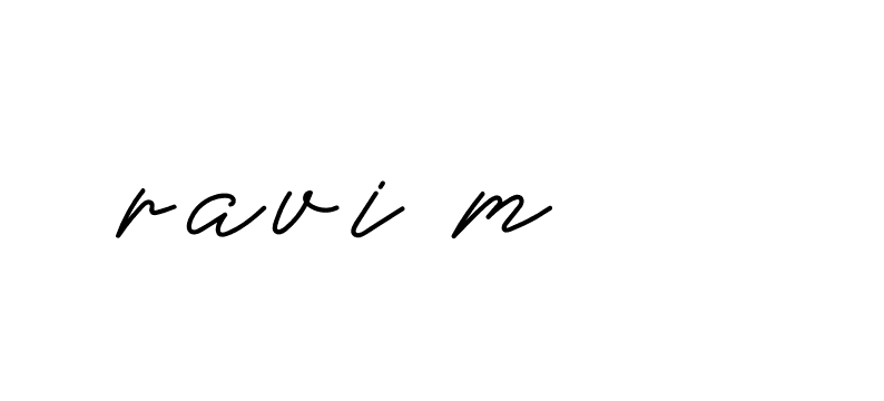 Signature of ravi-m