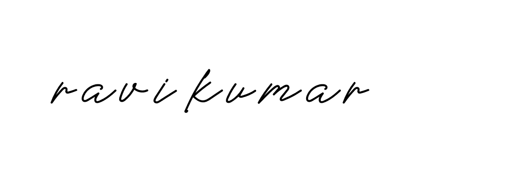 Signature of ravikumar