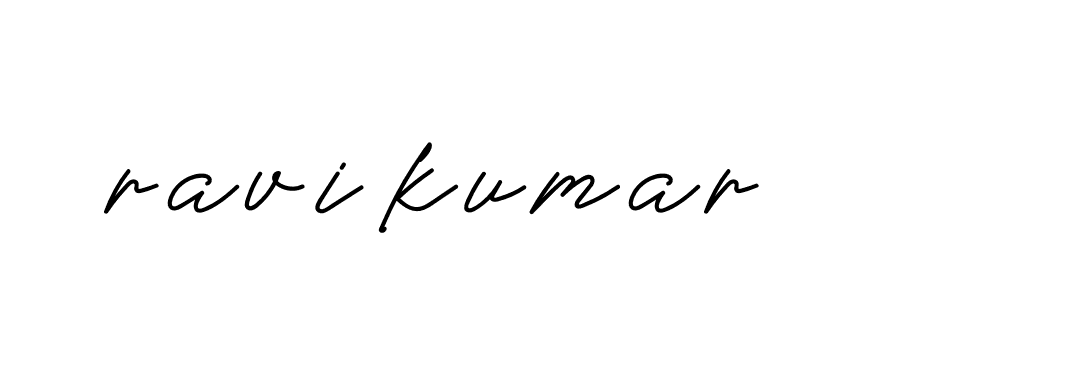 Signature of ravikumar-