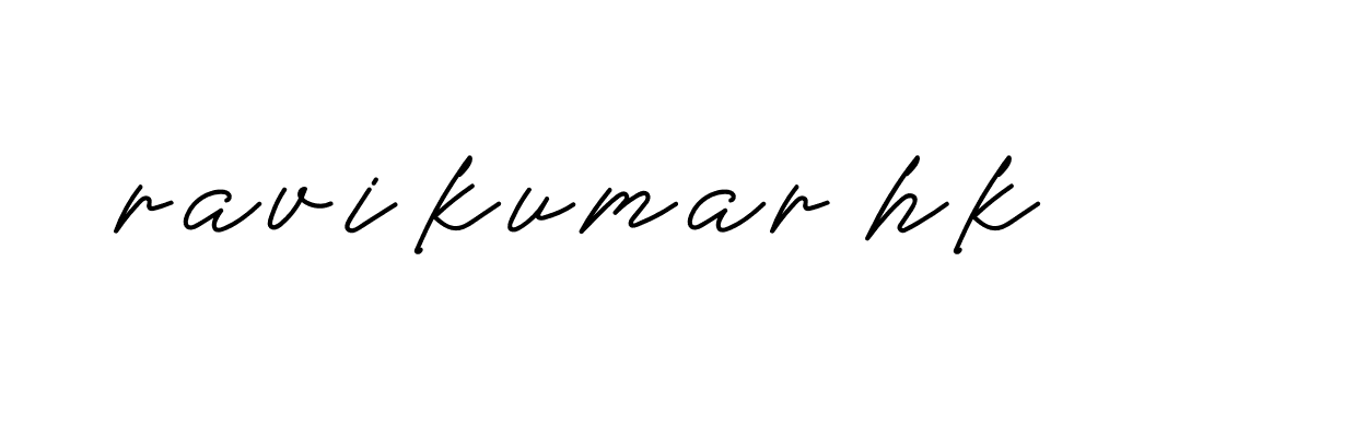 Signature of ravikumar-hk