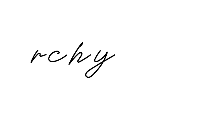 Signature of rchy