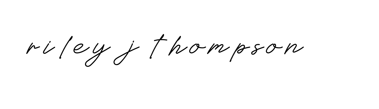 Signature of riley-j-thompson