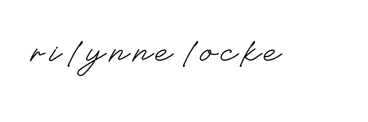 Signature of rilynne-locke