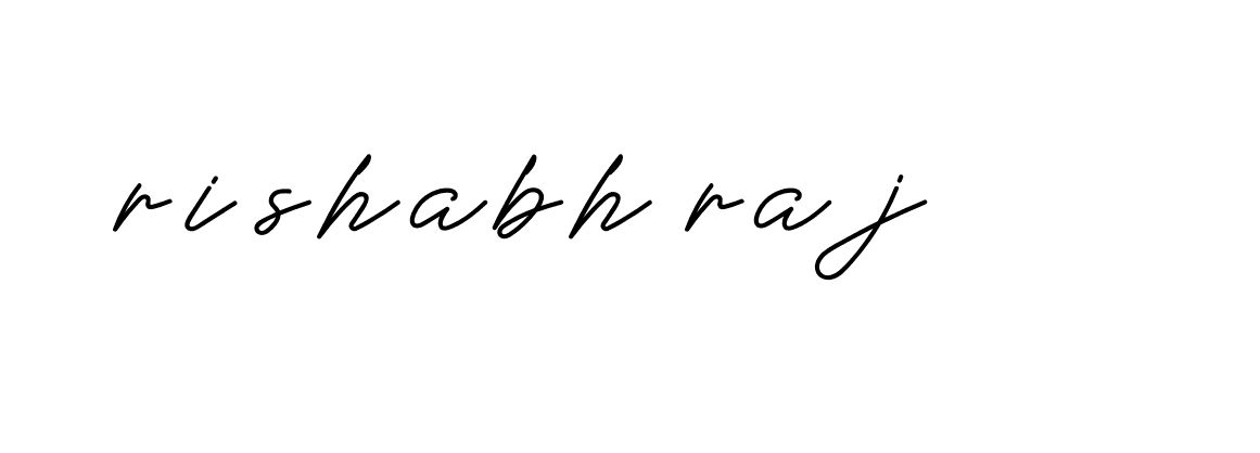 Signature of rishabh-raj