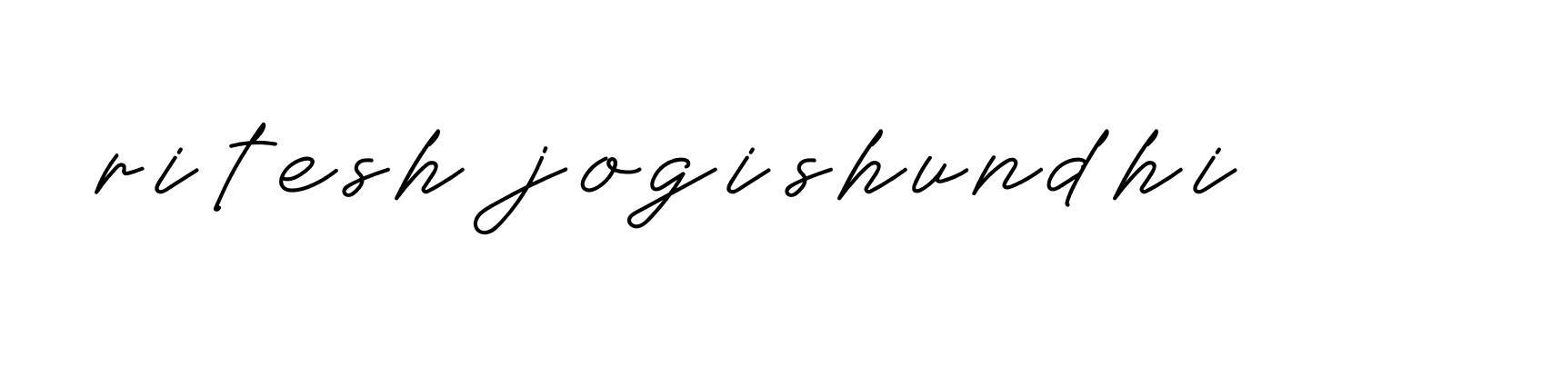 Signature of ritesh-jogishundhi-