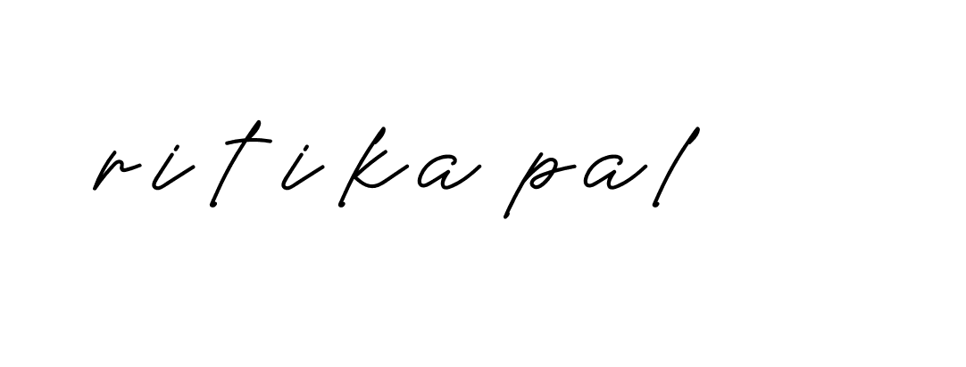 Signature of ritika-pal