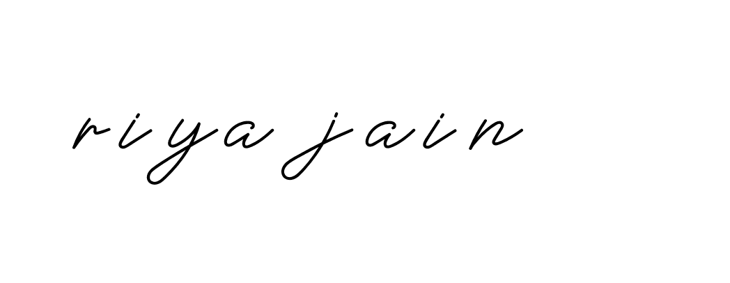 Signature of riya-jain