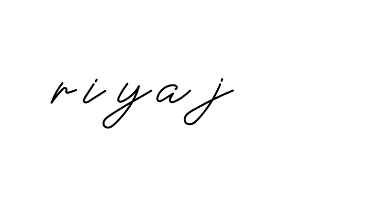 Signature of riyaj