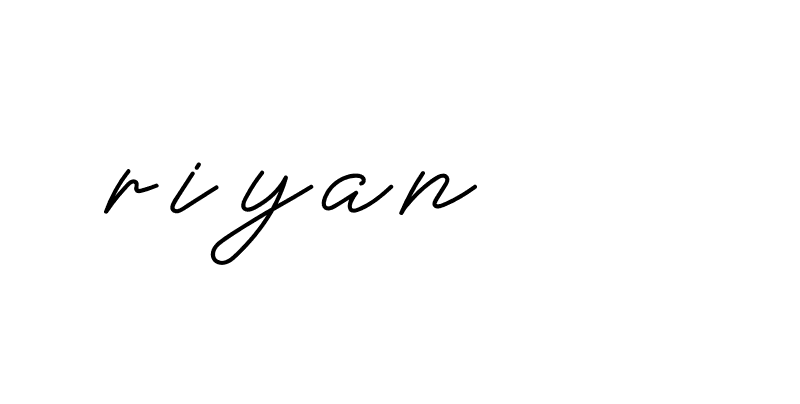 Signature of riyan-