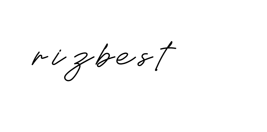 Signature of rizbest