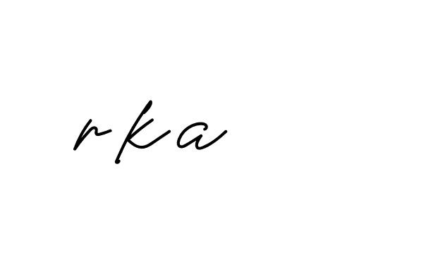 Signature of rka