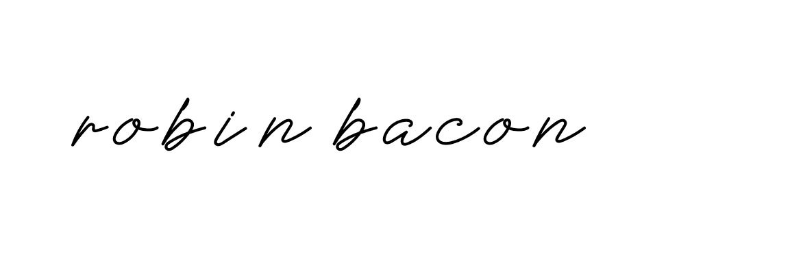 Signature of robin-bacon