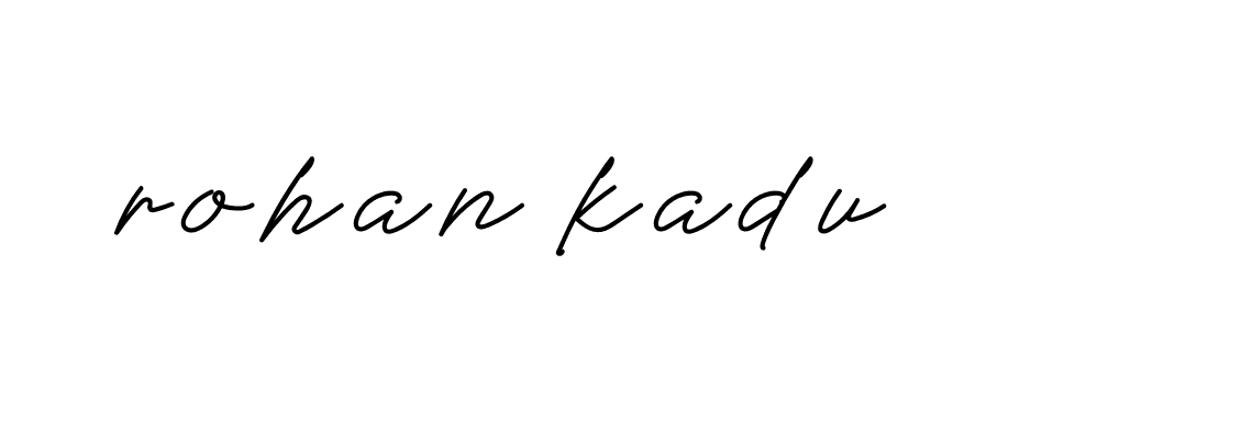 Signature of rohan-kadu-