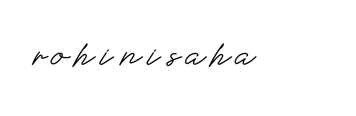 Signature of rohinisaha-