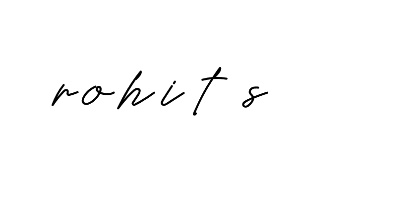 Signature of rohit-s