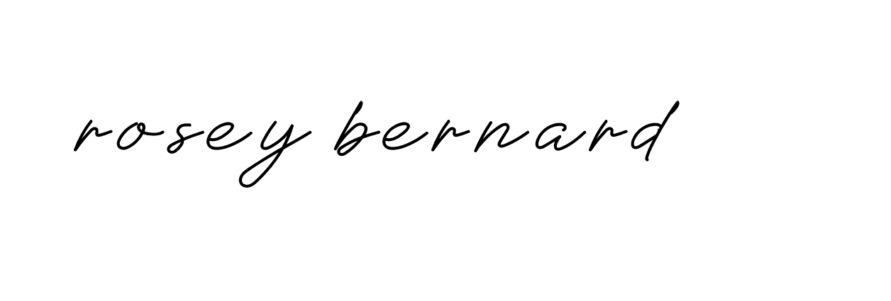 Signature of rosey-bernard