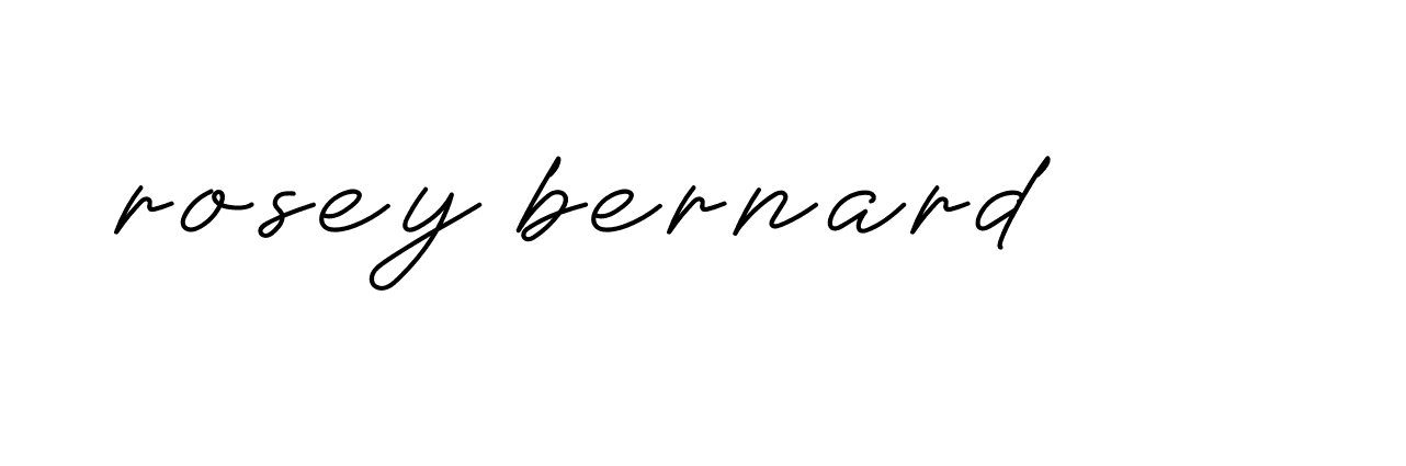 Signature of rosey-bernard-