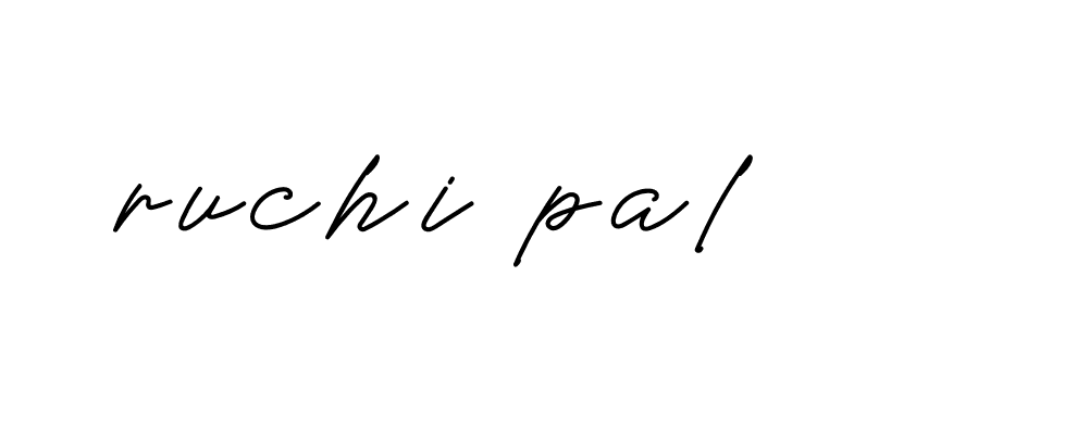 Signature of ruchi-pal