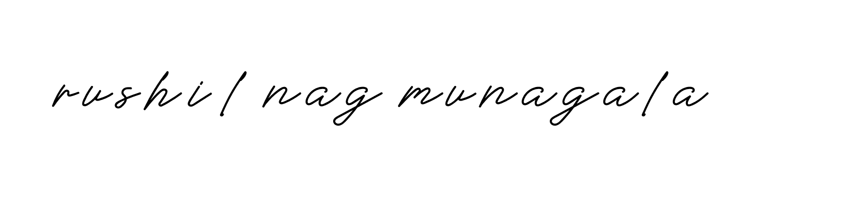 Signature of rushil-nag-munagala