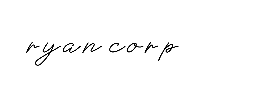 Signature of ryan-corp