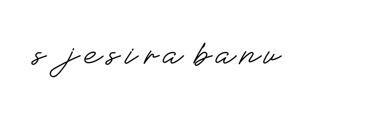 Signature of s-jesira-banu