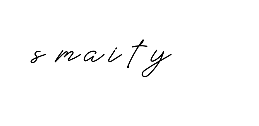 Signature of s-maity