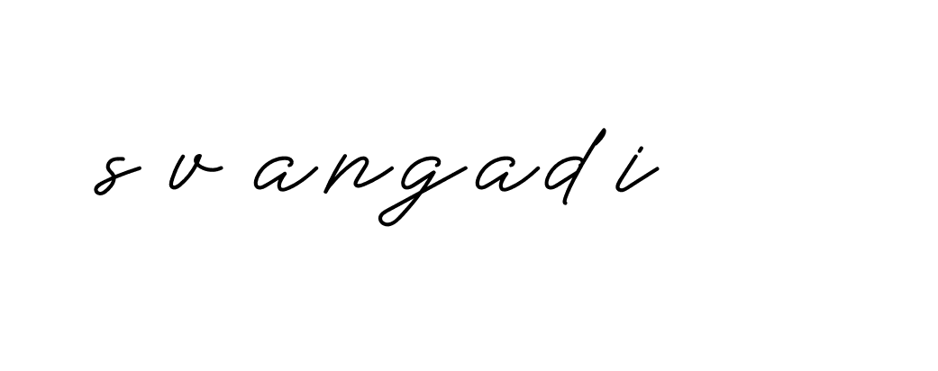 Signature of s-v-angadi