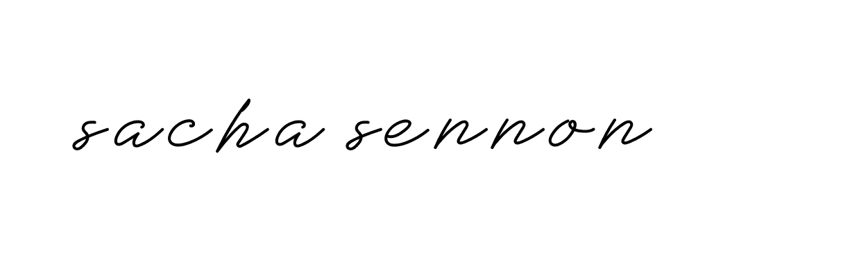 Signature of sacha-sennon