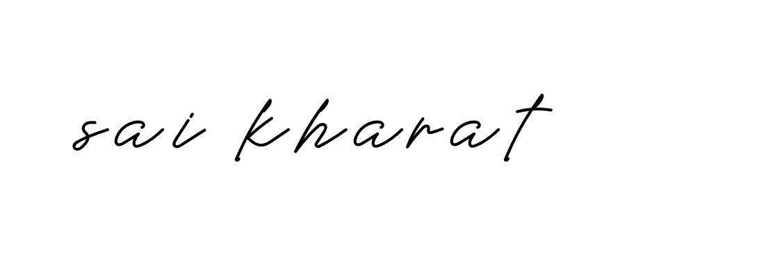 Signature of sai-kharat