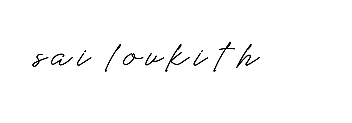 Signature of sai-loukith