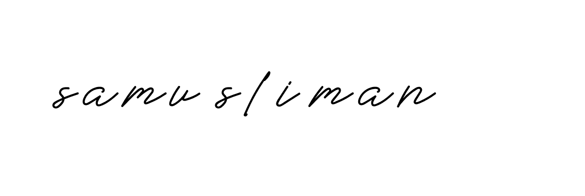 Signature of samu-sliman