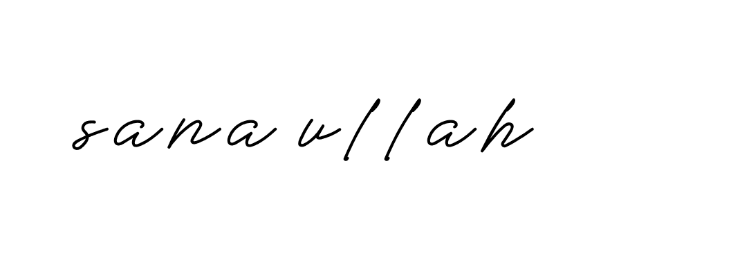 Signature of sana-ullah