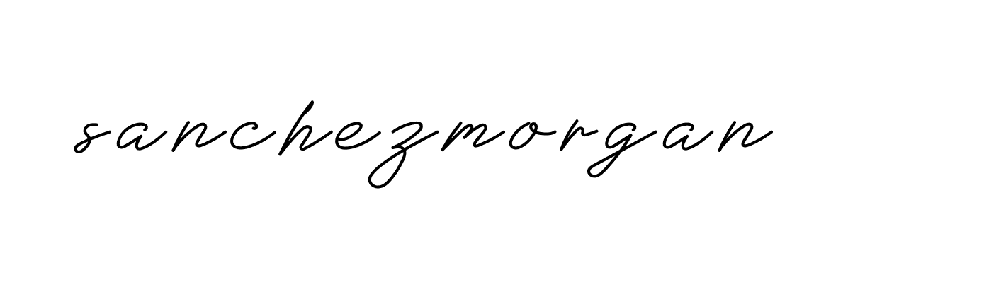 Signature of sanchezmorgan