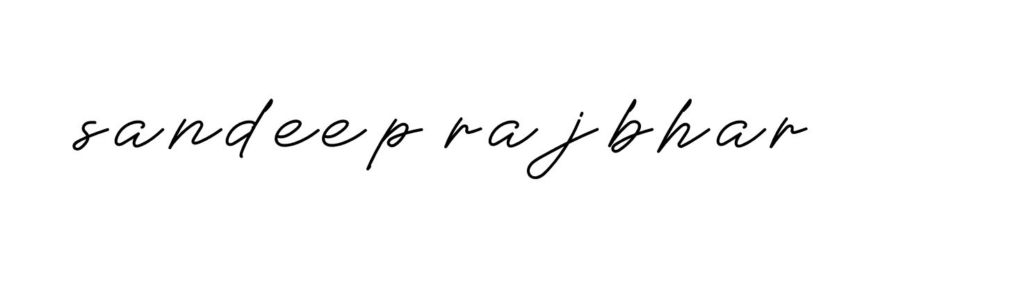 Signature of sandeep-rajbhar